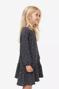 Муслиновое платье с узором H&M