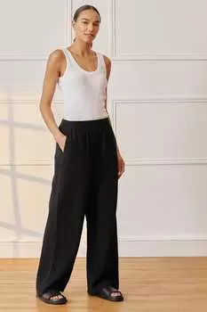 Муслиновые брюки Albaray, черный