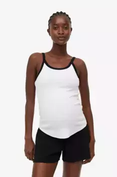 Муслиновые шорты H&M, черный