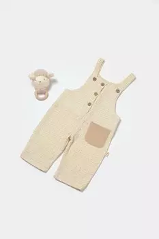 Муслиновые тапочки BabyCosy Organic Wear, камень