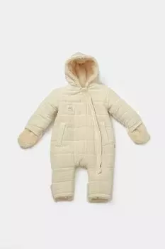 Муслиновый комбинезон космонавта BabyCosy Organic Wear, камень