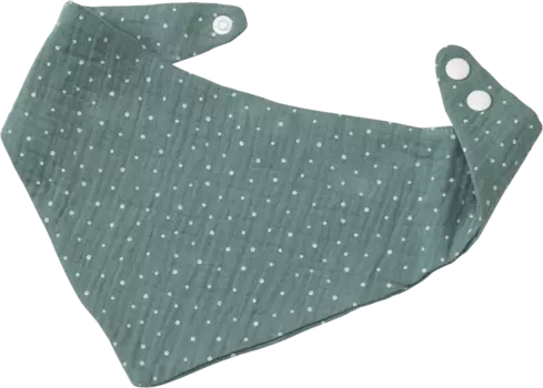 Муслиновый шарф в горошек синий 1 шт. ALANA