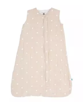 Муслиновый спальный мешок для мальчиков и девочек Little Unicorn, зеленый