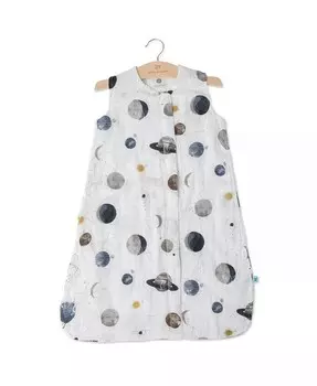 Муслиновый спальный мешок для мальчиков и девочек Little Unicorn, коричневый