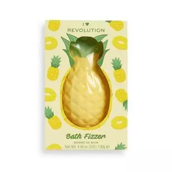 Мусс для ванны с ананасом, 130 г I Heart Revolution, Bath Fruit Fizzer, Makeup Revolution