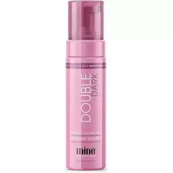 Мусс Double Dark Fake Tan Mousse 200 мл — темно-бронзовое сияние для всех тонов кожи и более темный загар, Minetan Body.Skin