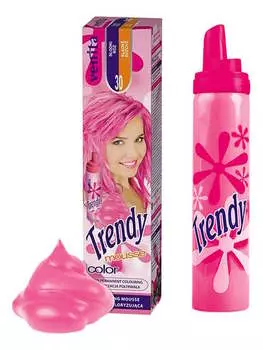 Мусс-краситель 30 Sweet Pink, 75 мл Venita, Trendy Mousse Color