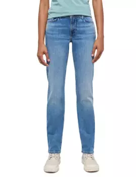 МУСТАНГ 5-карманные джинсы "Стиль Jasmin Slim" Mustang, синий