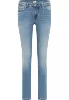МУСТАНГ Брюки с 5 карманами "Style Jasmin Jeggings" Mustang, синий
