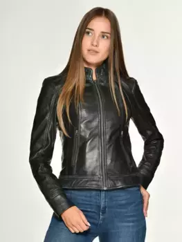 МУСТАНГ кожаная куртка "Американа" Mustang, черный