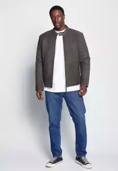 МУСТАНГ кожаная куртка "Джемо" Mustang, цвет Graphite