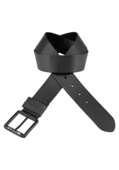 МУСТАНГ кожаный ремень Mustang, черный