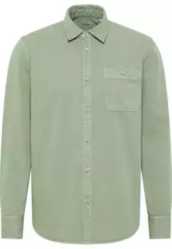 MUSTANG рубашка с длинными рукавами "Рубашка с длинными рукавами", цвет Grn 6336