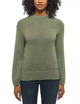 MUSTANG Свитер "Carla C Jumper", зеленый