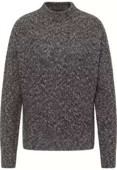 MUSTANG Свитер "Стиль Carla C Structure", антрацит