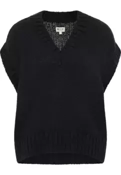 MUSTANG Свитер "Style Cloe Slip Over", синий