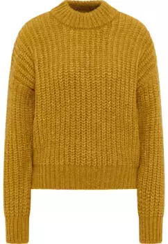 МУСТАНГ Свитер "Вязаный Джемпер" Mustang, цвет Curry