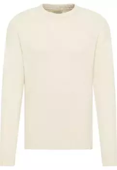 МУСТАНГ Свитер "Вязаный Джемпер" Mustang, кремовый