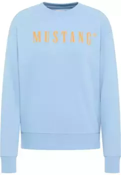 МУСТАНГ толстовка "Толстовка" Mustang, голубой