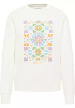 МУСТАНГ толстовка "Толстовка" Mustang, кремовый