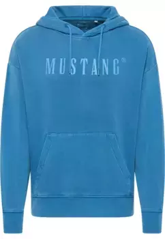 МУСТАНГ толстовка "Толстовка" Mustang, синий
