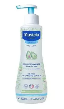Mustela Bebe очищающая вода, 300 ml