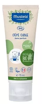 Mustela Bio крем от опрелостей для детей, 75 ml