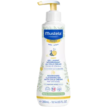 Mustela Cold Cream питательный гель для детей, 300 мл