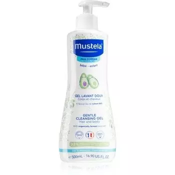 Mustela Нежный очищающий гель для тела и волос 500 мл