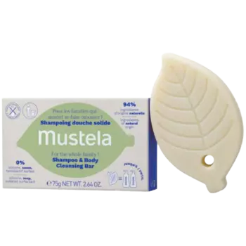Mustela шампунь-батончик для детей, 75 г