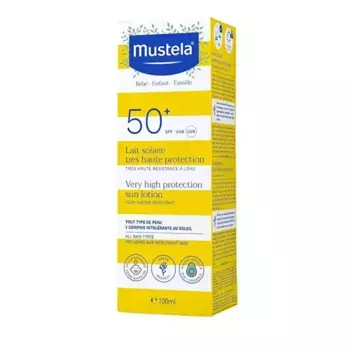 Mustela Sun Milk 100 мл Солнцезащитный фильтр