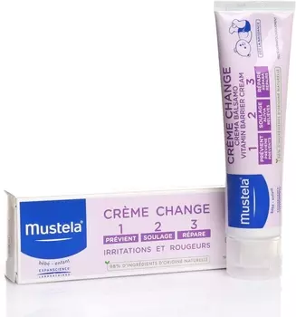 Mustela Витаминный барьер 1-2-3 100 мл Крем против сыпи