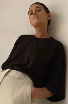 МУУВ. хлопковая футболка Muuv., коричневый