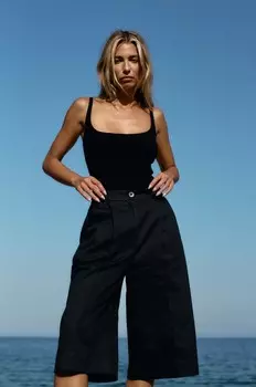 МУУВ. хлопковые шорты PORTEUR Muuv., черный