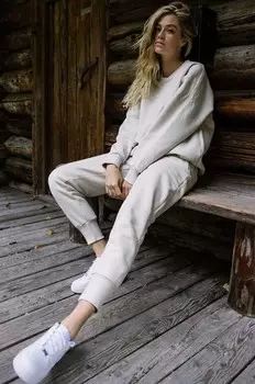 МУУВ. Хлопковые спортивные брюки SOFT TOUCH Muuv., бежевый