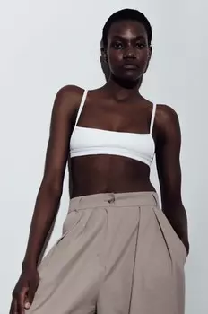 МУУВ. Лиф бикини BASIC STRONGHOLD WAFFLE Muuv., белый