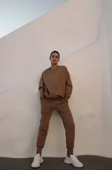 МУУВ. Спортивные брюки SOFT TOUCH Muuv., коричневый