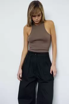 МУУВ. топ PRESSE из хлопка Muuv., зеленый