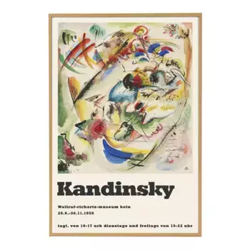 Музей Кельн Кандинский PSTR Studio Print + Frame Домашний офис El Corte Ingls