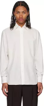 Мужья: белая рубашка с широким воротником Husbands