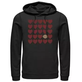 Мужчины. И.Т. Толстовка Red Heart Grid Head Shot Licensed Character