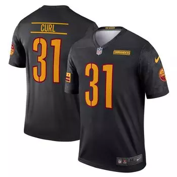 Мужчины, Kamren Curl Black Washington Commanders Alternate Nike
