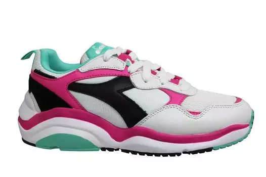 Мужчины Whiz Run/розовые кроссовки Diadora, белый