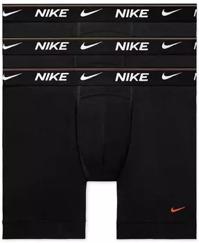 Мужская 3-комп. Трусы-боксеры Dri-FIT Ultra Comfort Nike, черный