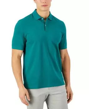 Мужская эластичная футболка-поло классического кроя, созданная для macy's Club Room, мульти