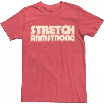 Мужская эластичная футболка с логотипом Armstrong Vintage Licensed Character