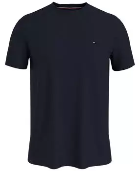 Мужская эластичная футболка узкого кроя с круглым вырезом Tommy Hilfiger, мульти