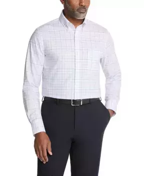 Мужская эластичная рубашка Flex Wrinkle Free Stretch Pinpoint Tommy Hilfiger, фиолетовый