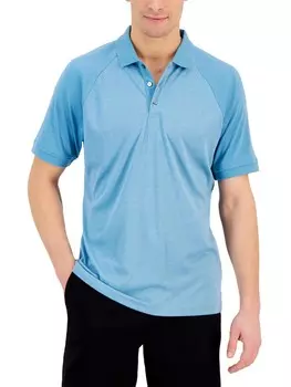 Мужская эластичная рубашка-поло с воротником Alfani, цвет Day Flower