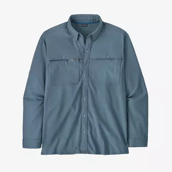 Мужская эластичная рубашка с ранней посадкой Patagonia, серый